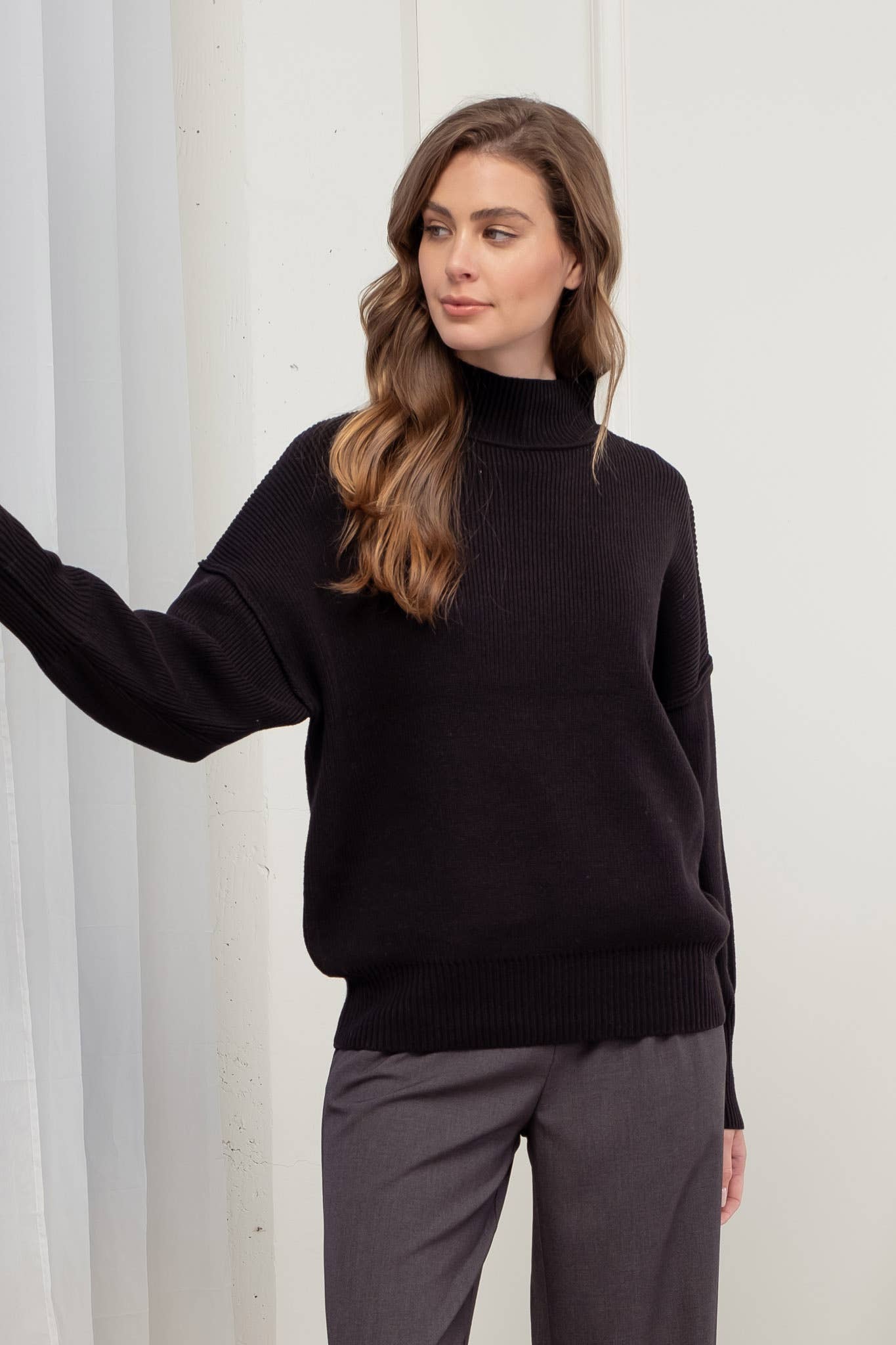 Angela Ribbed Sweater