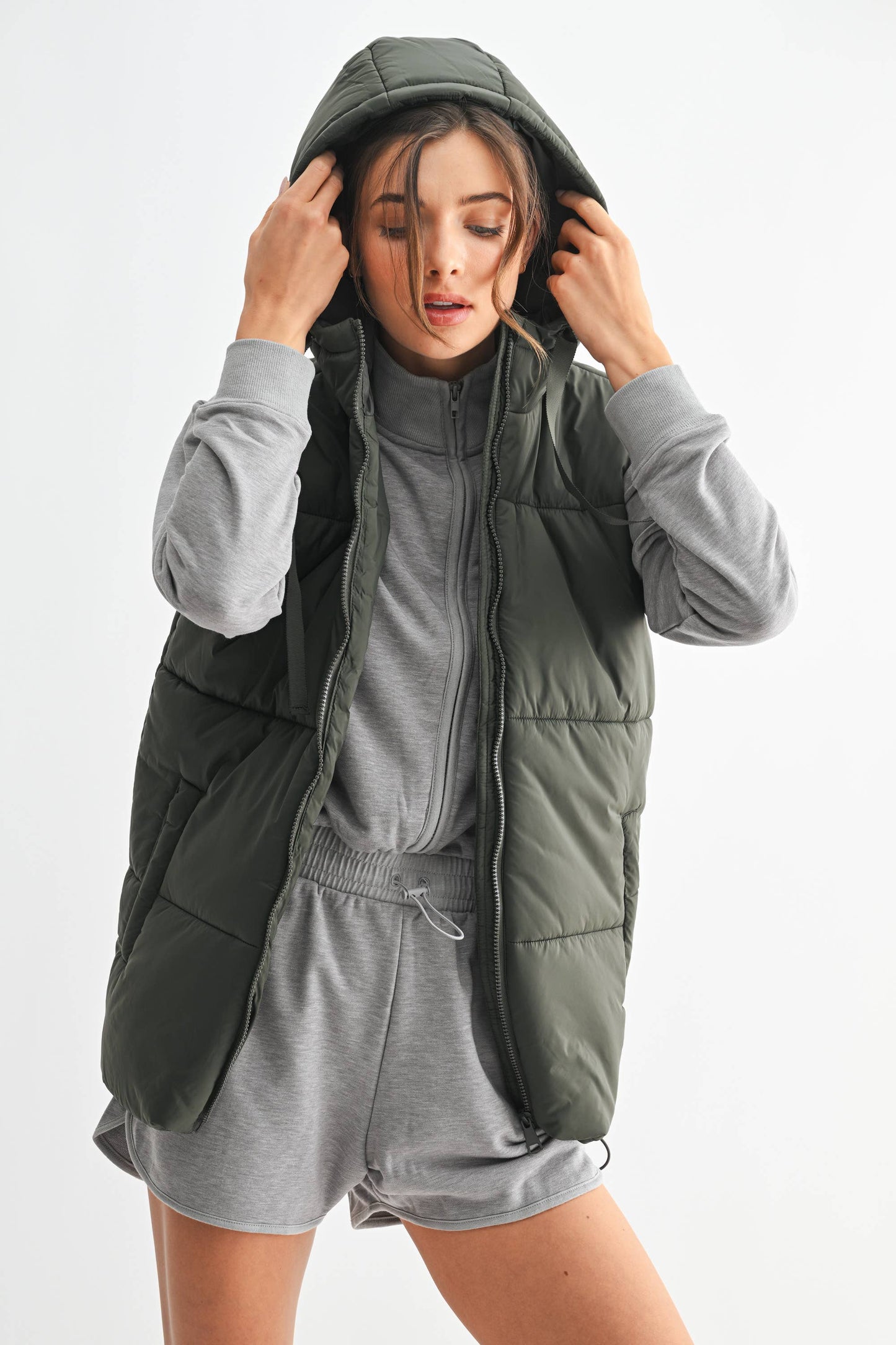 Falling into You Longline Vest