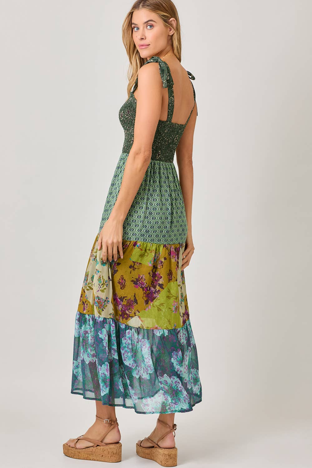 Rose Patch Dress