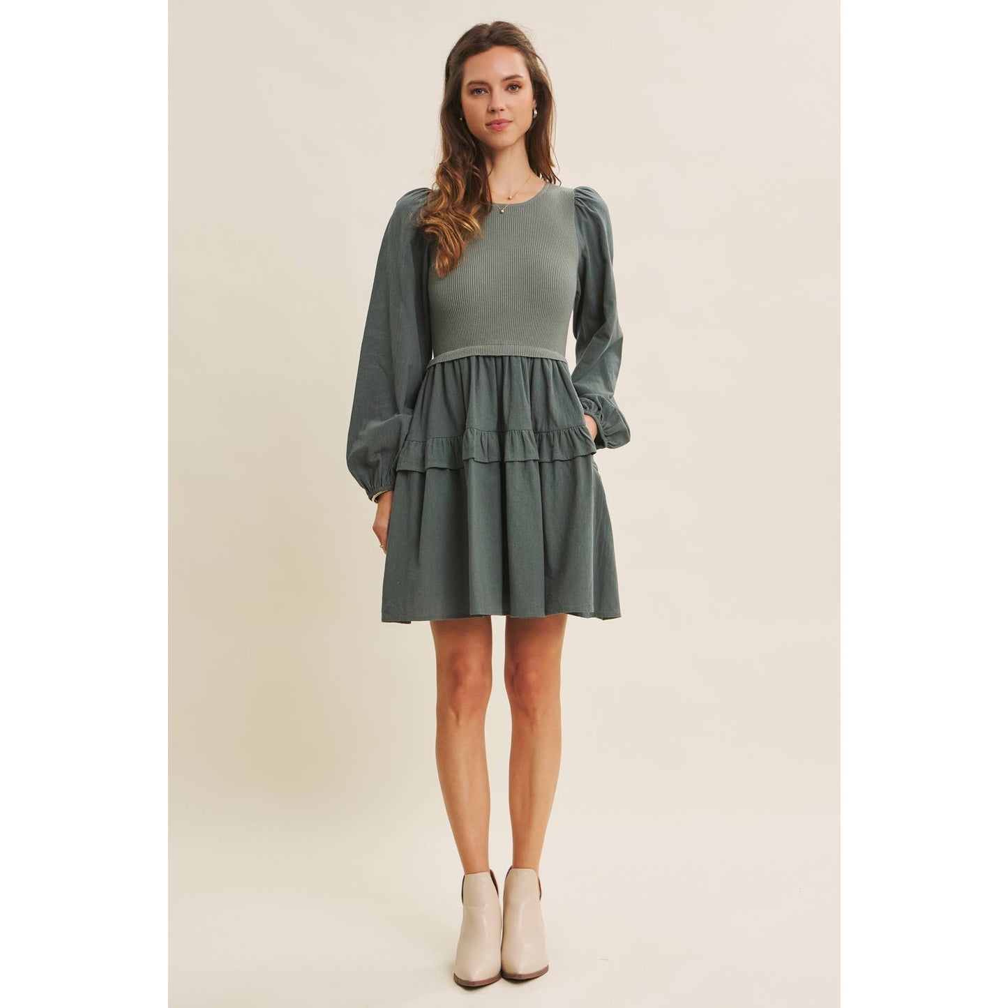 Twofer Sweater Dress