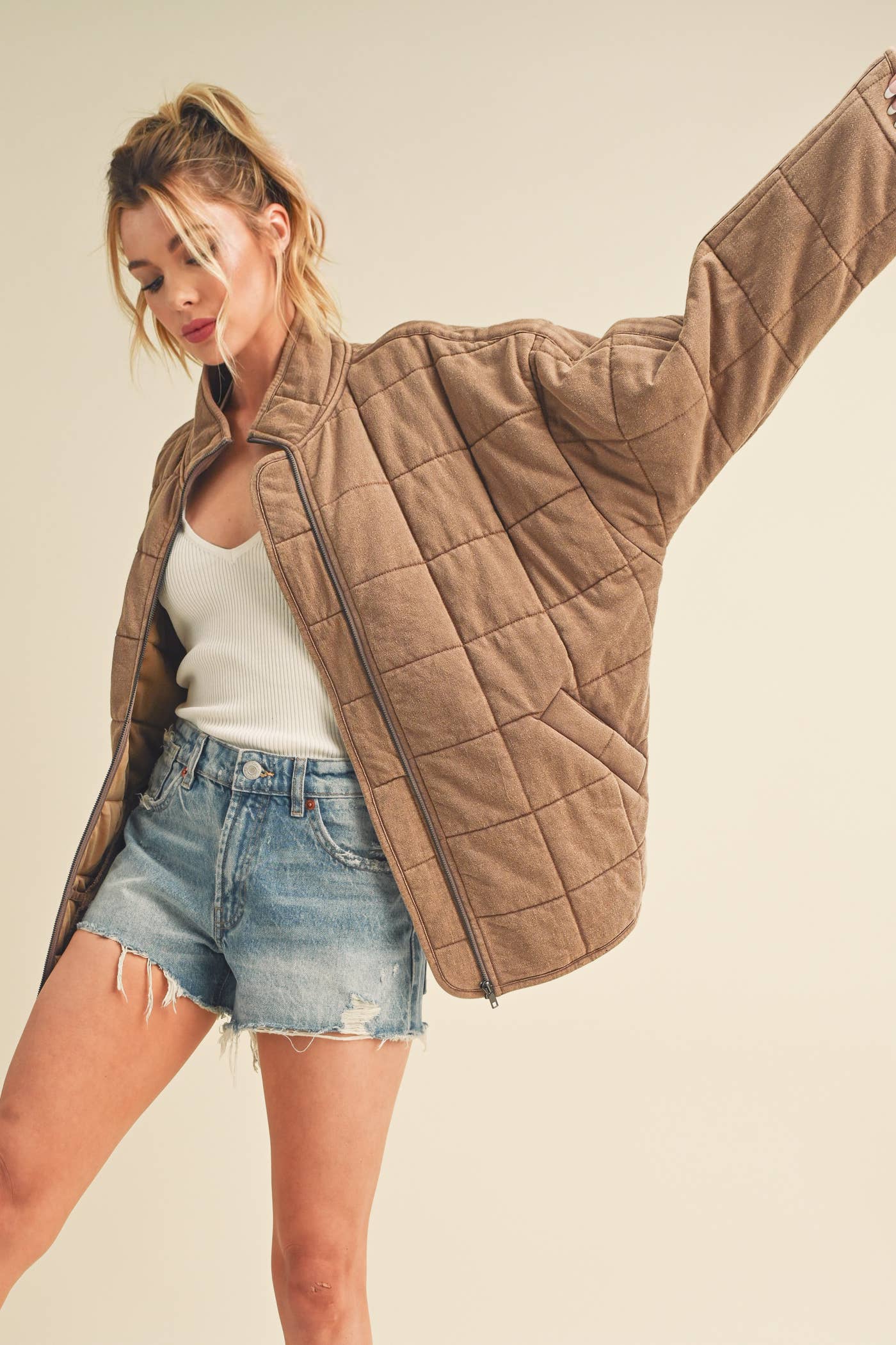 Bone Tufted Jacket