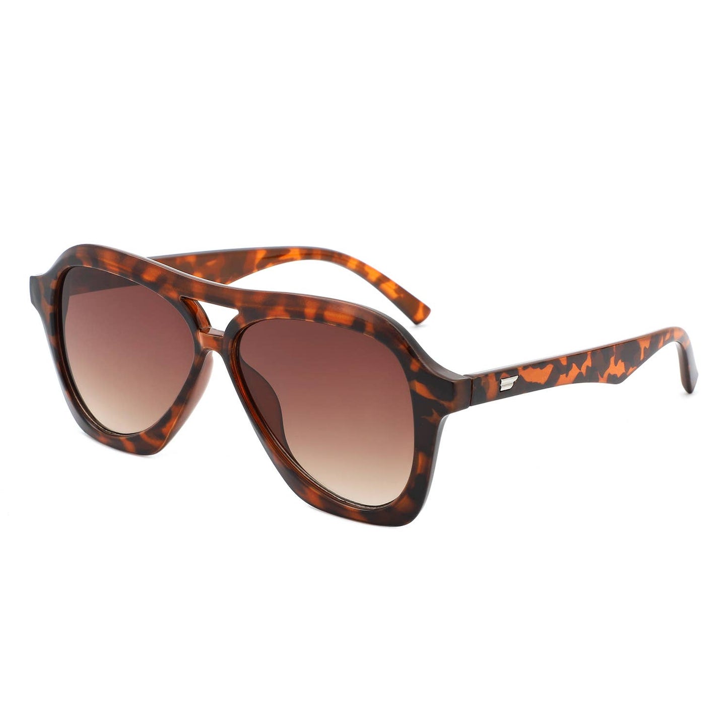 Geometric Square Modern Fashion Aviator Sunglasses