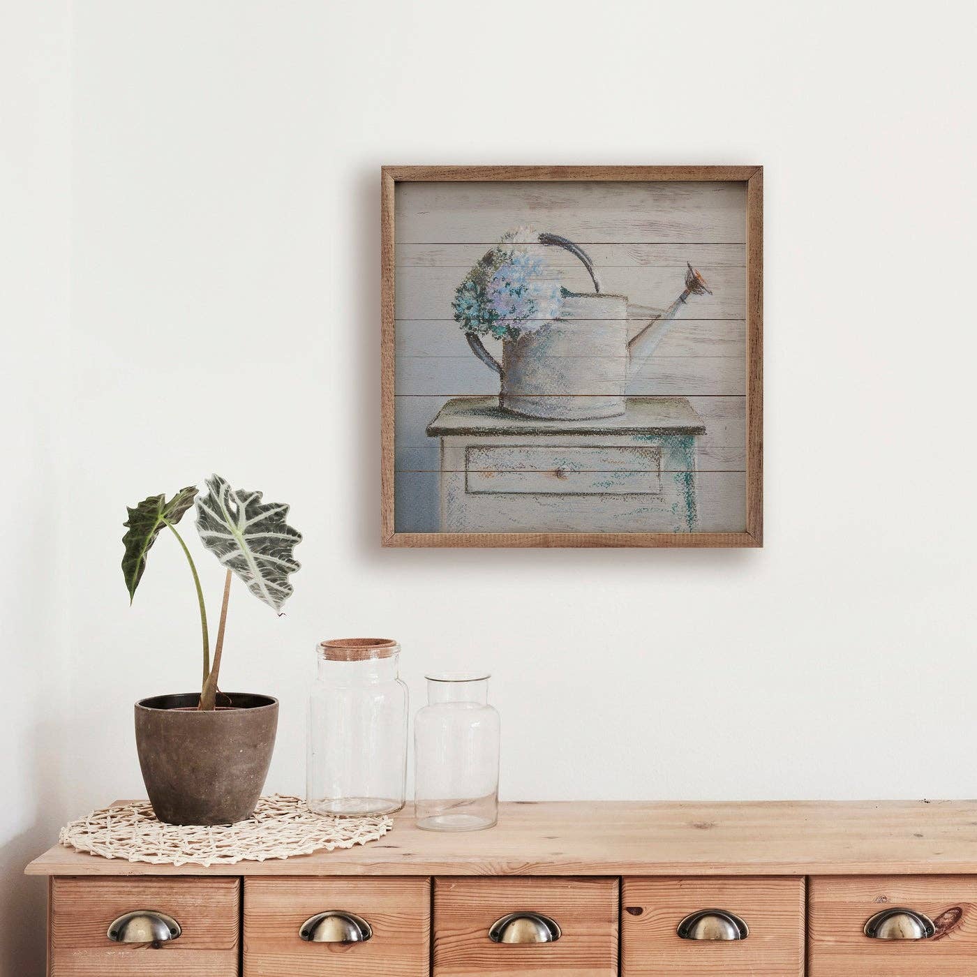 Watering Can Hydrangeas