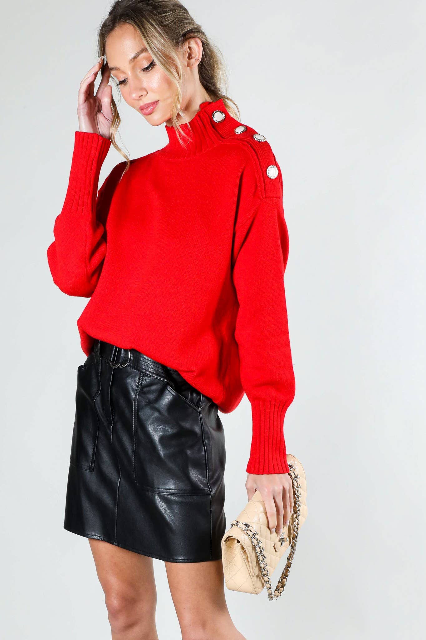 Button me Up Sweater