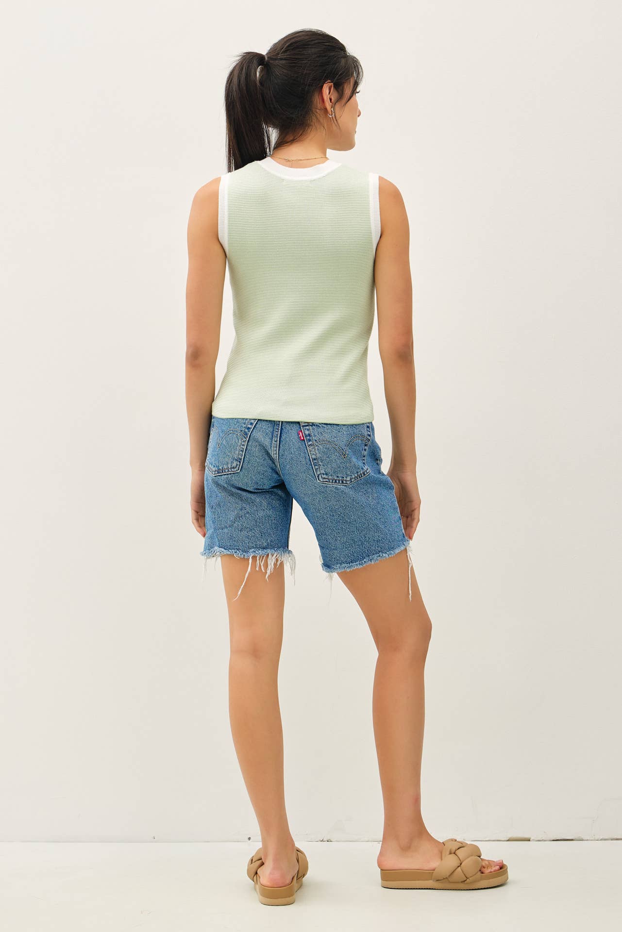 Pastel Nights Sweater Tank
