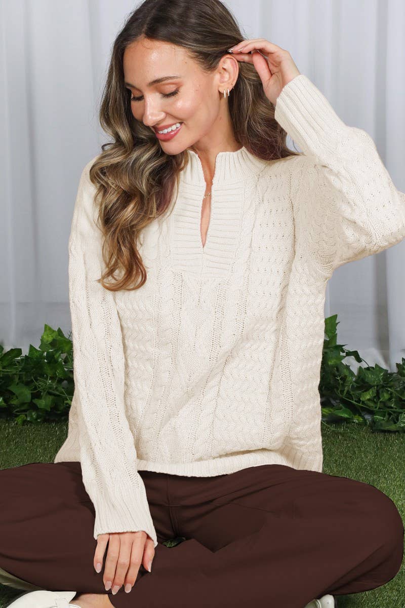 Ski Babe Vneck Sweater