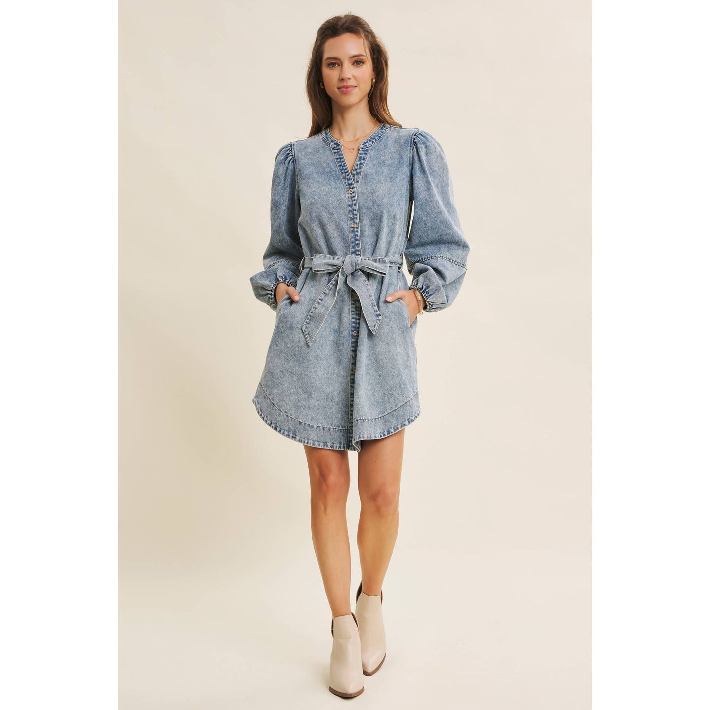 Blue Jean Baby Dress