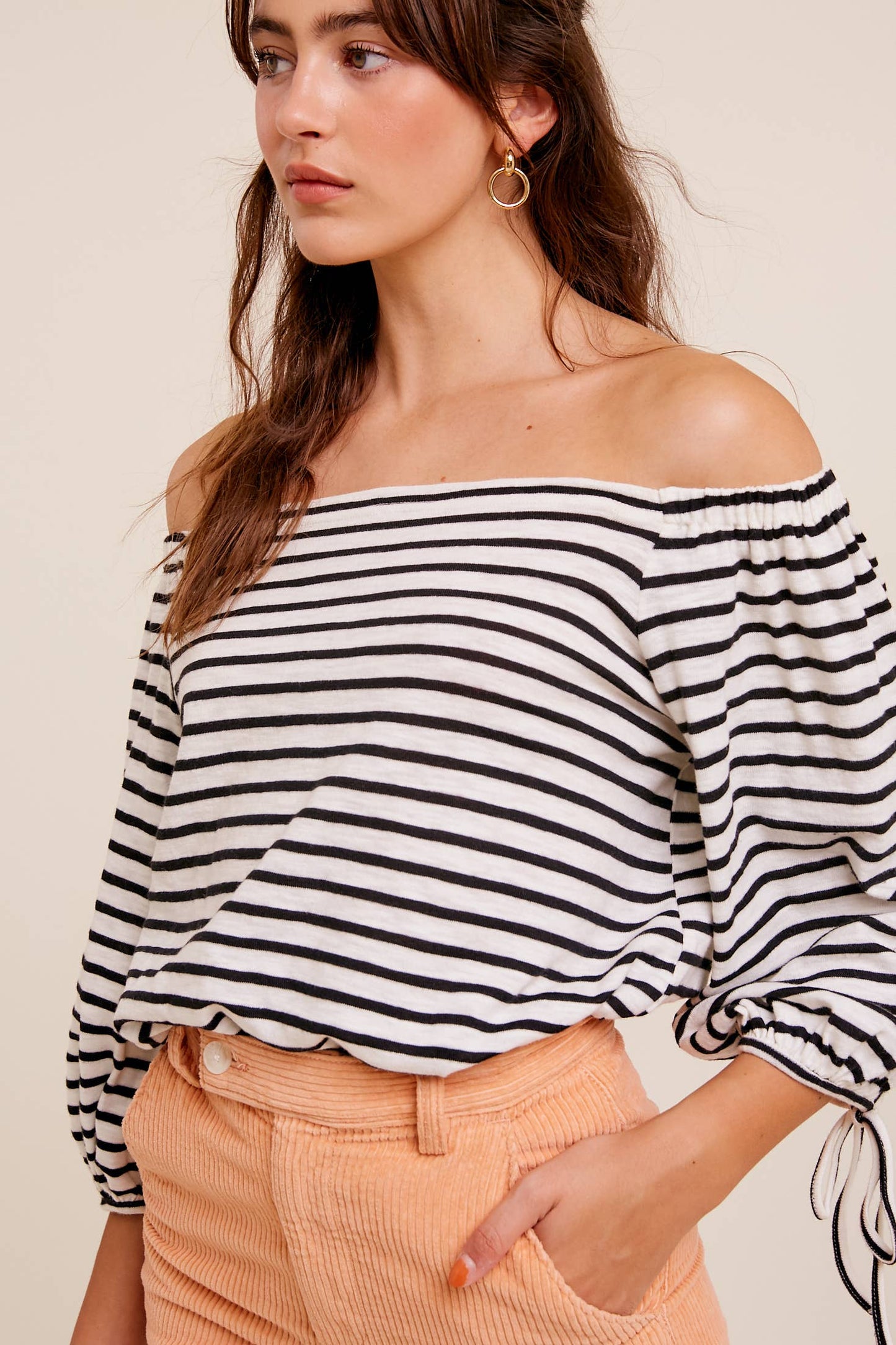 Sailor Shoulder Top