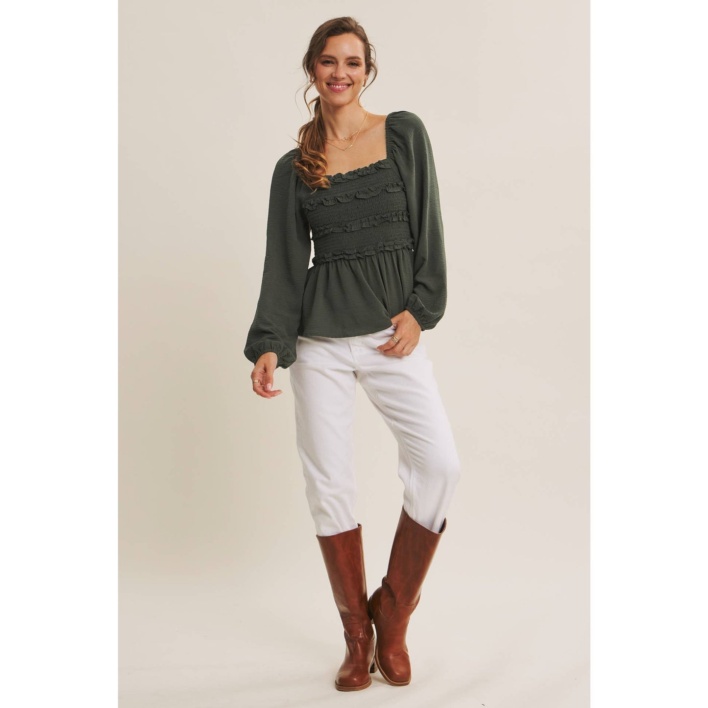 Holibabe Babydoll Top