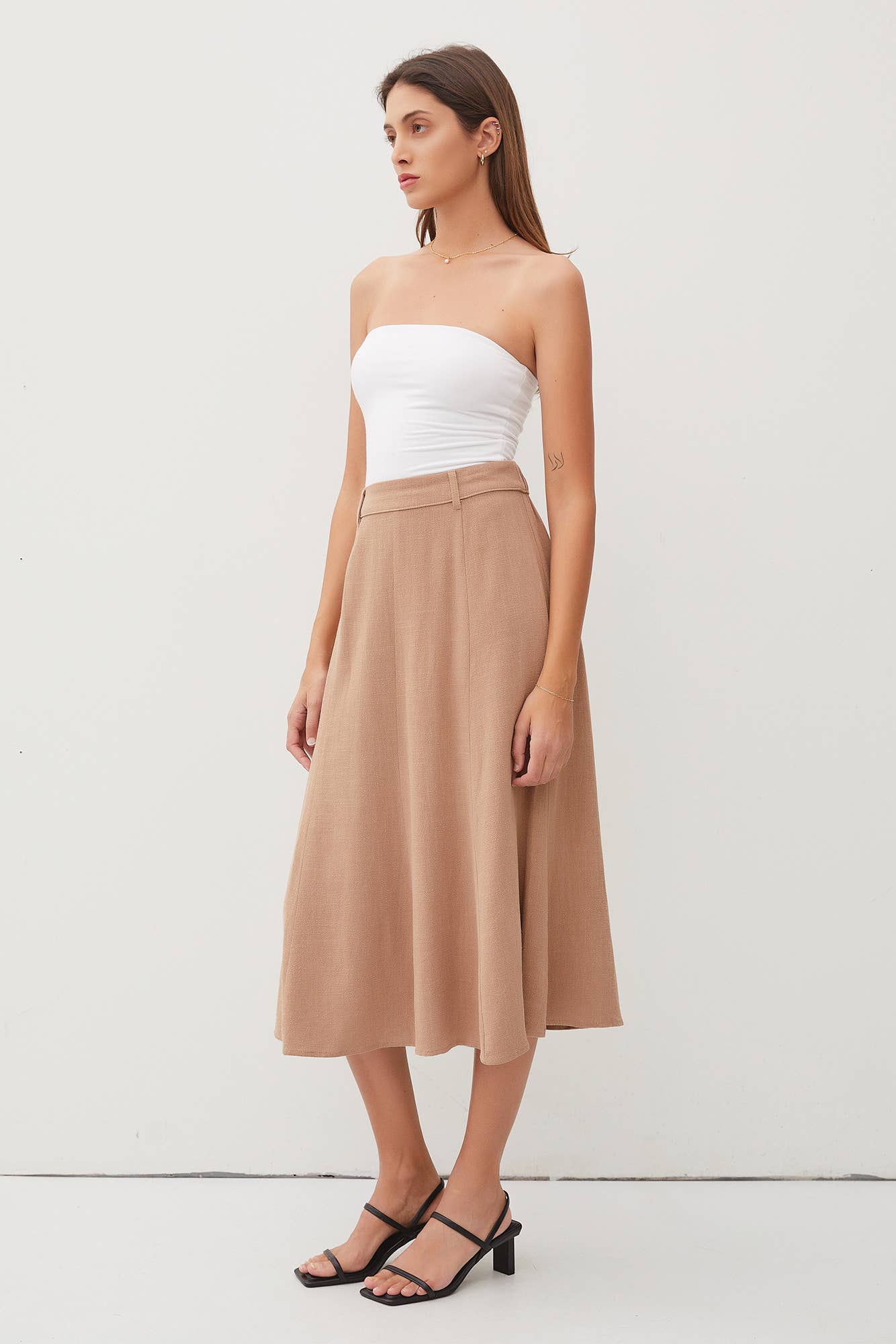 Belt Babe Maxi Skirt