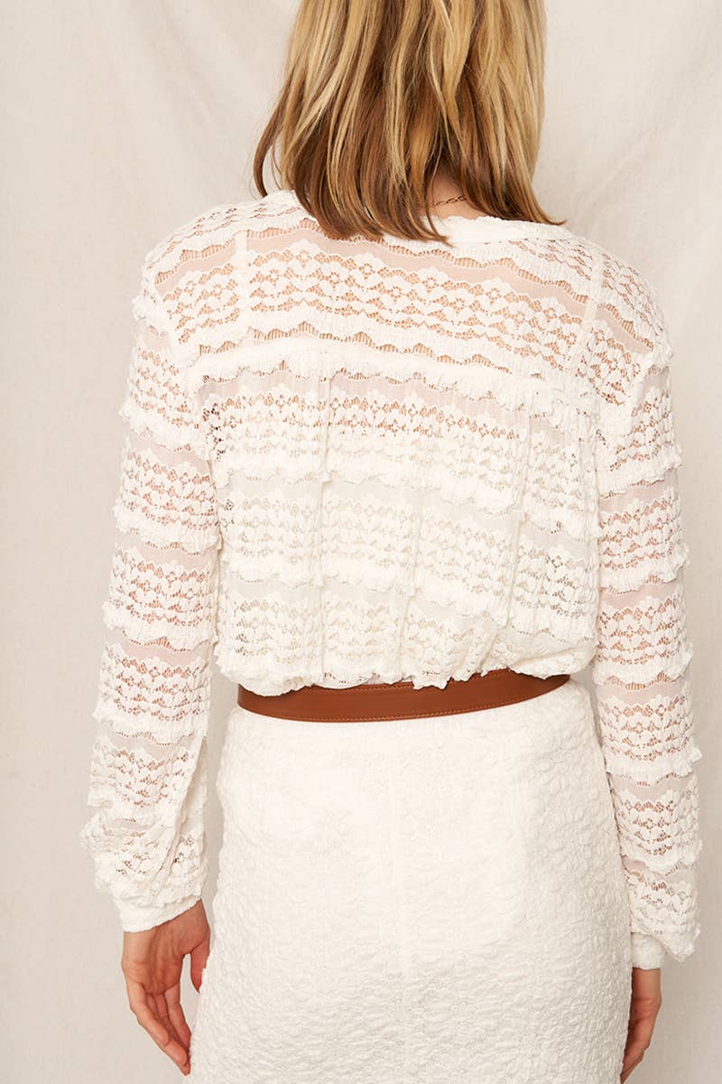 Layers of Love Crochet Top