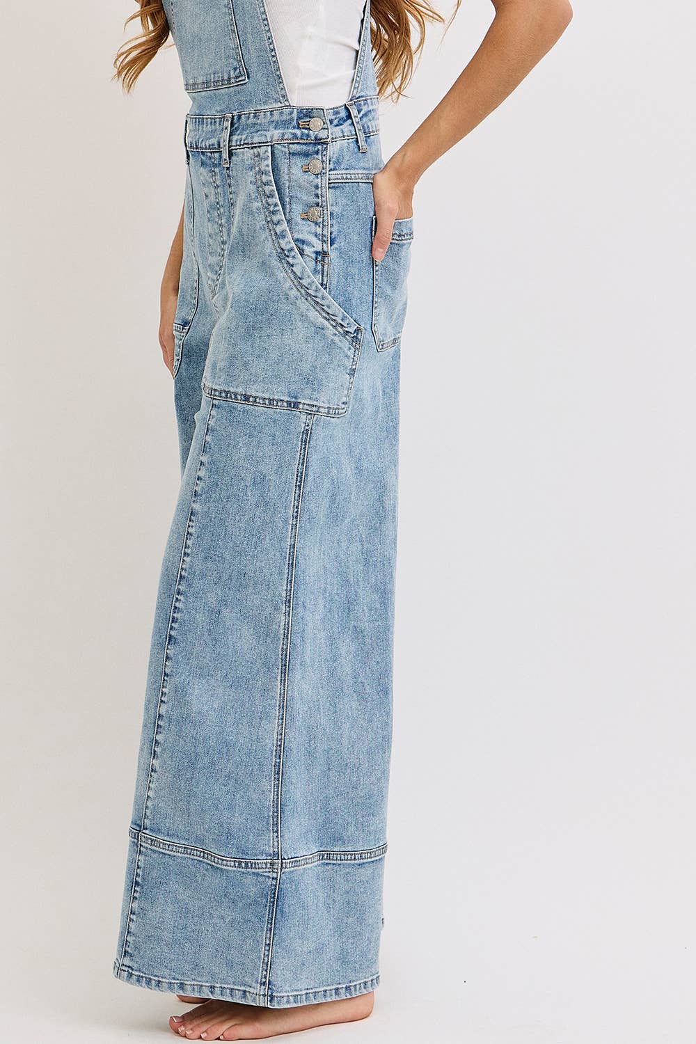Denim Hippie Boho Overalls