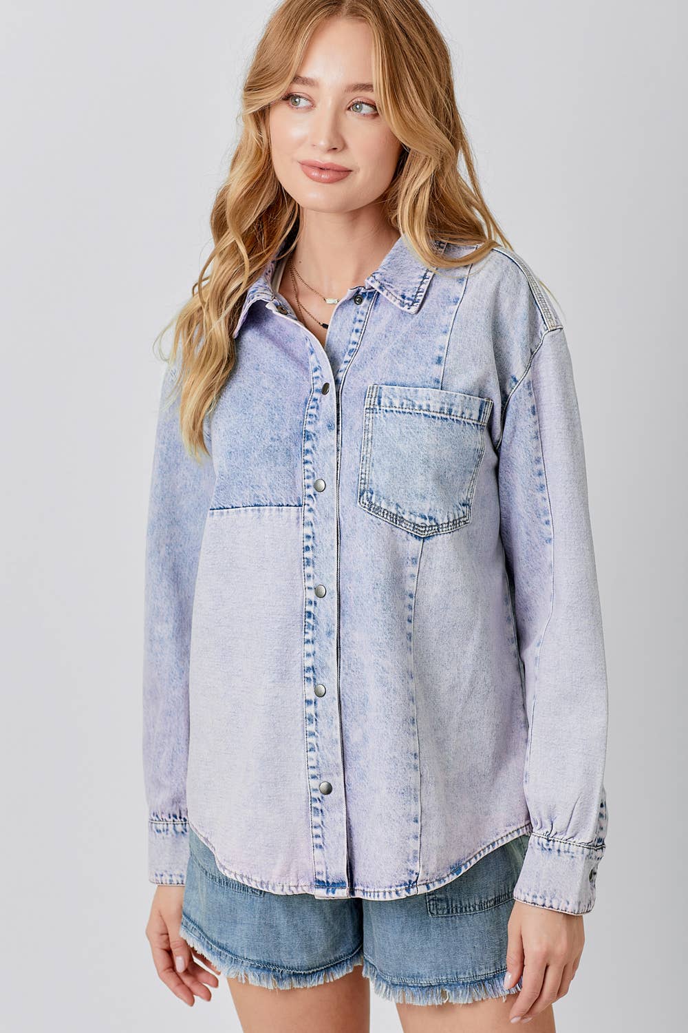 Denim Darling Shacket