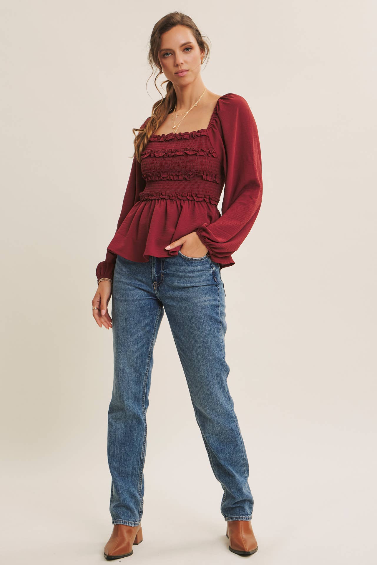Holibabe Babydoll Top