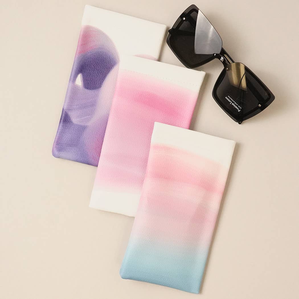 Watercolor Sunglass Case