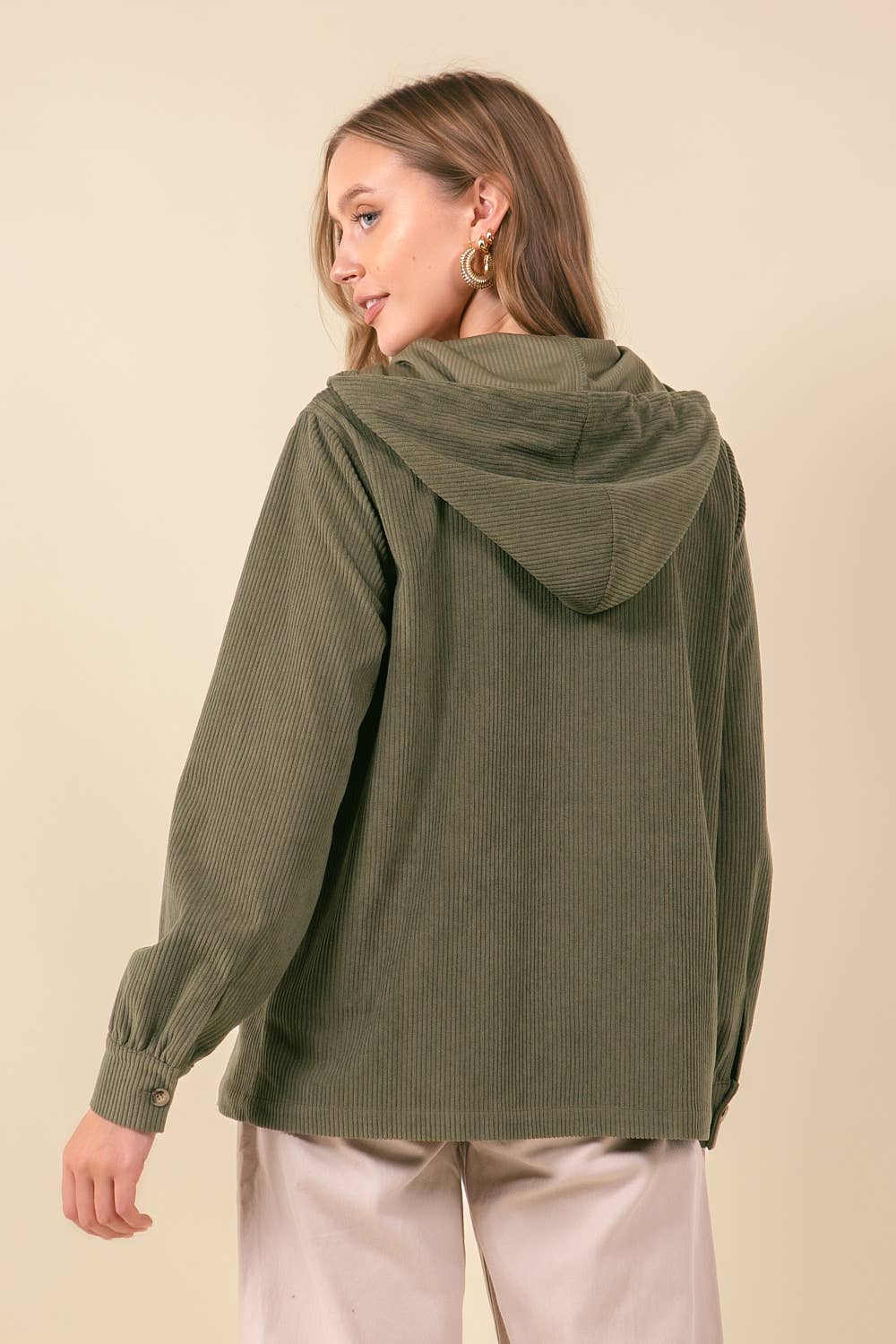Falling for you Corded Pullover