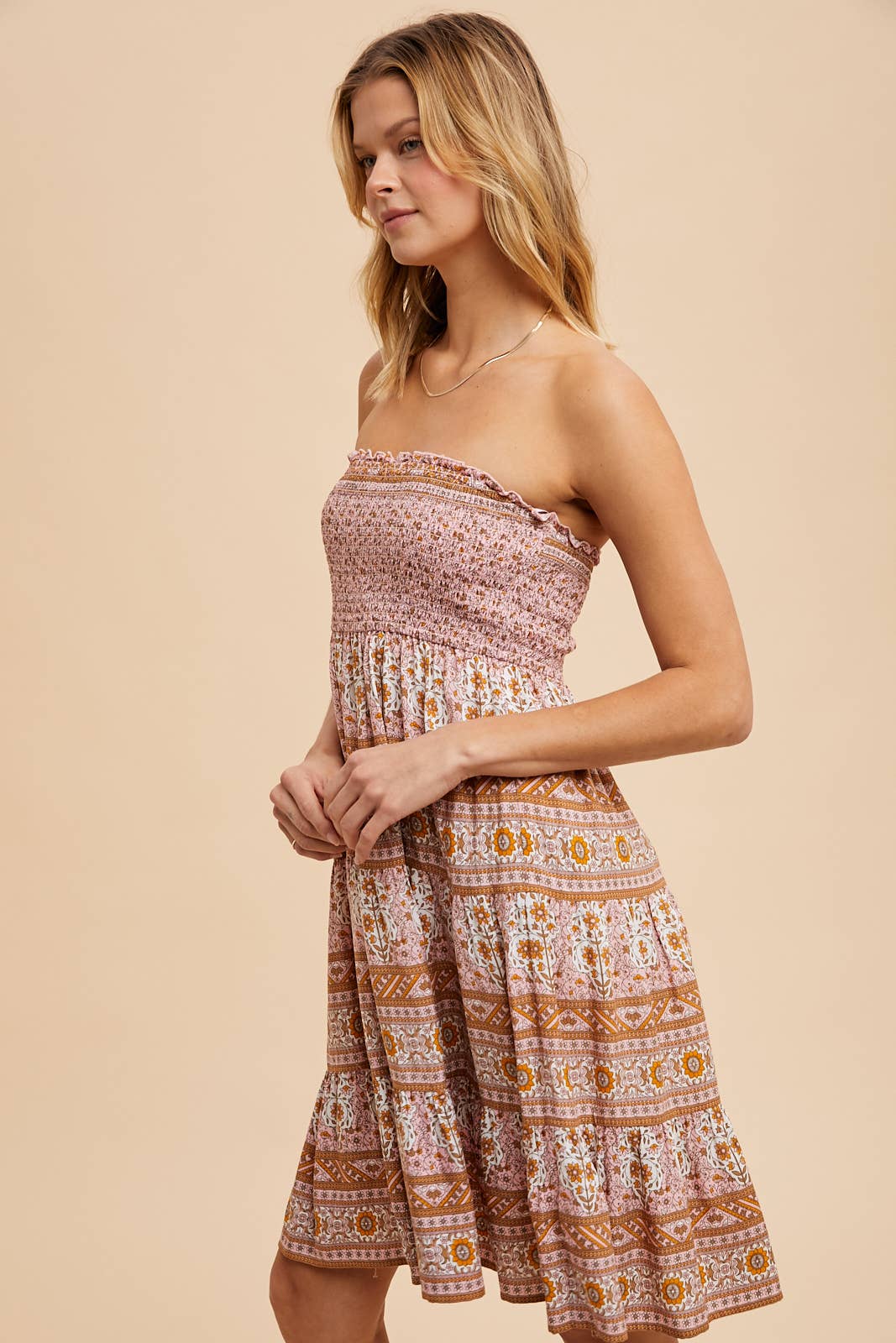 Dusty Trail Mini Dress