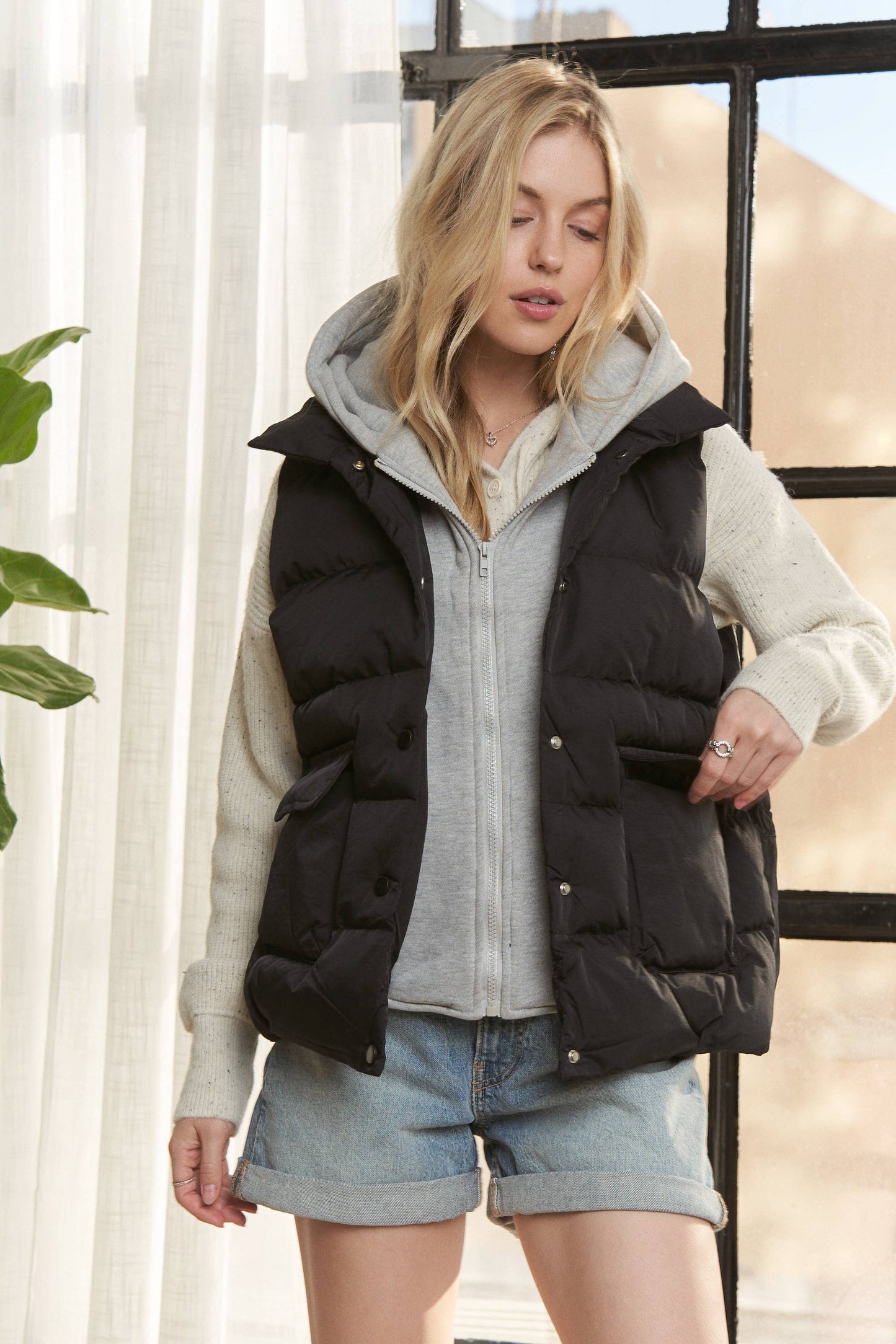 Warm Winter Wishes Hooded Vest