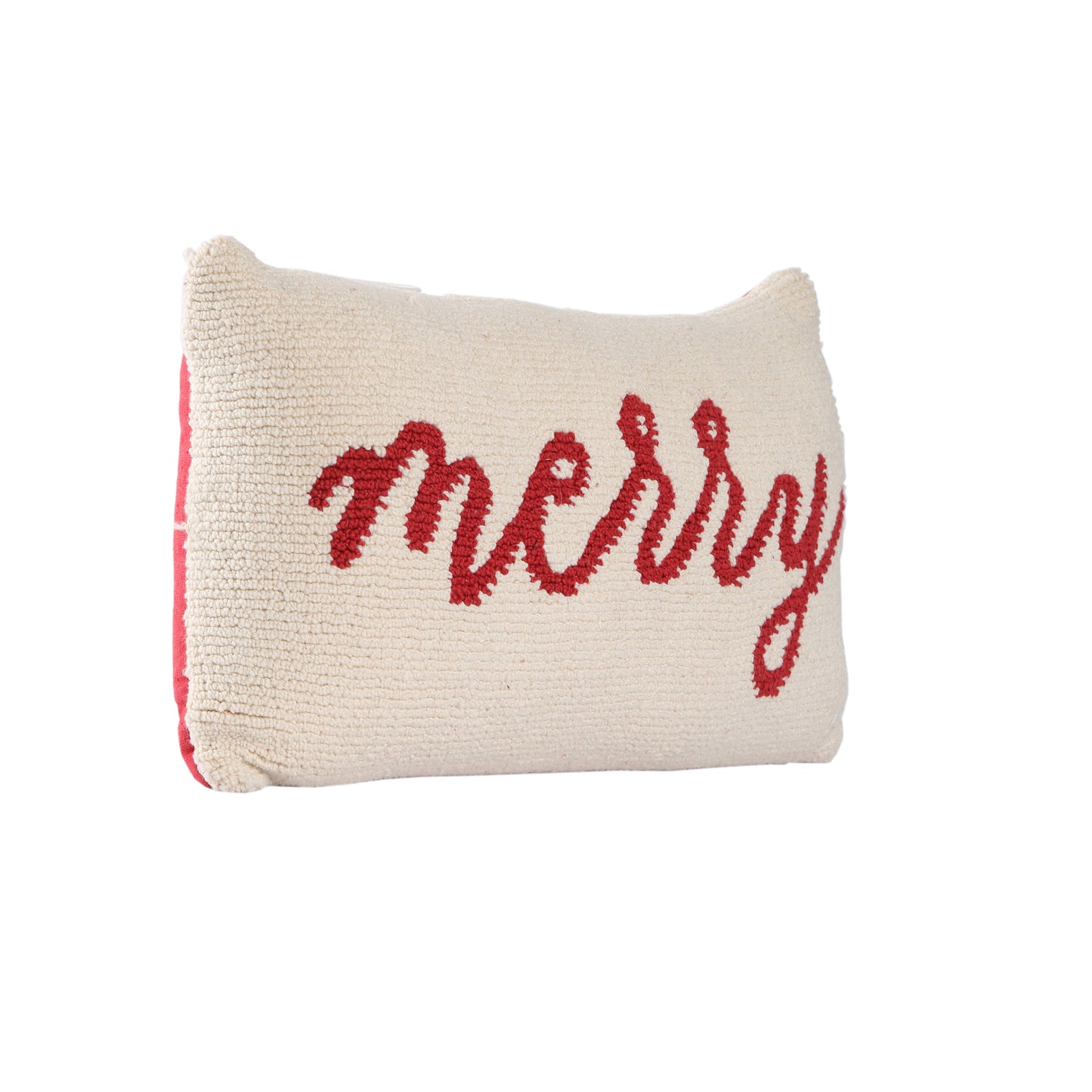 “Merry” Circular Knit Pillow