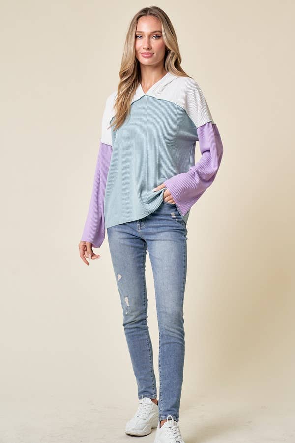 Toes in the Water Hooded Top