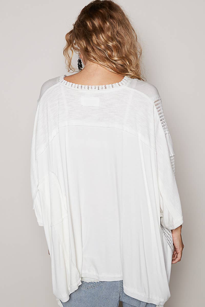 Happy Hippe Oversized Top
