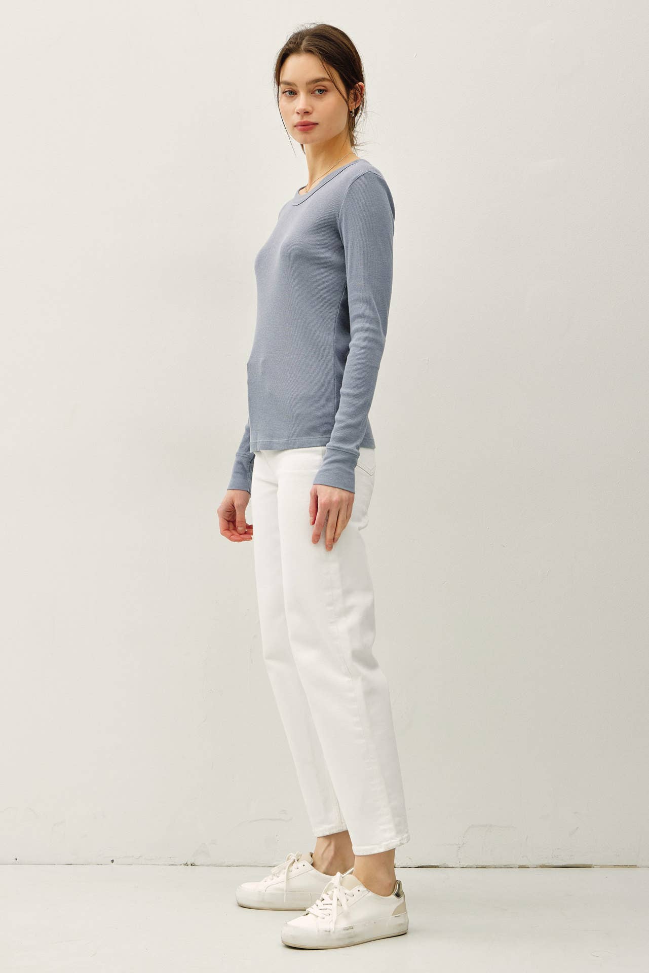 Basic Babe Ribbed Longsleeve