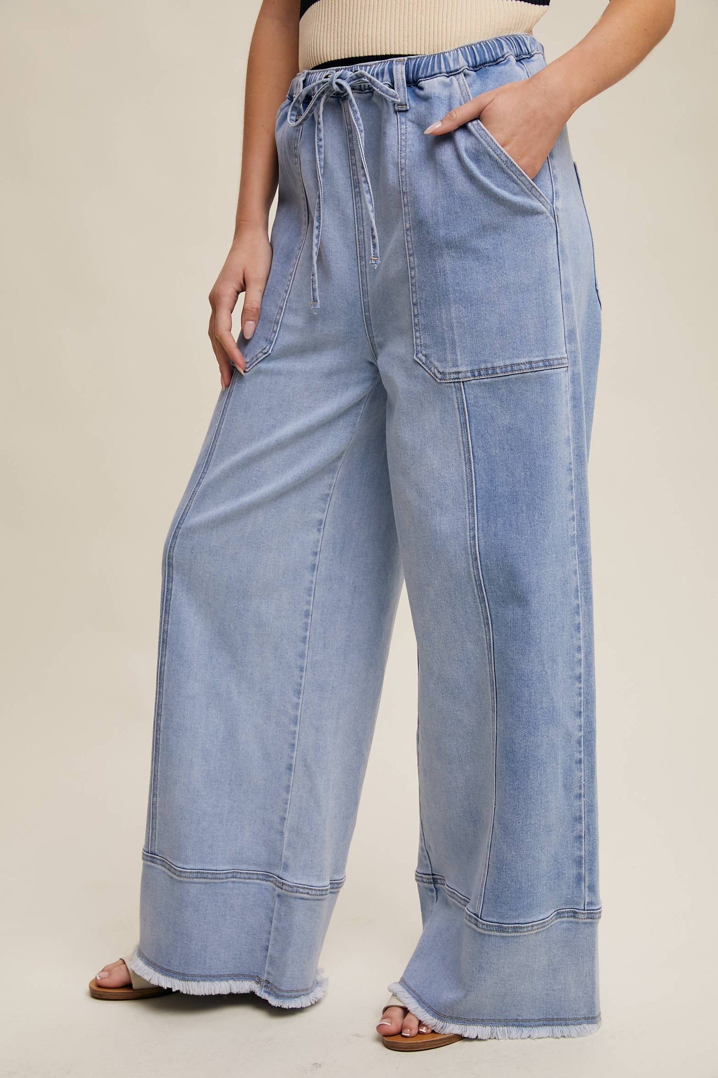 Peace Love & Harmony Denim Pants