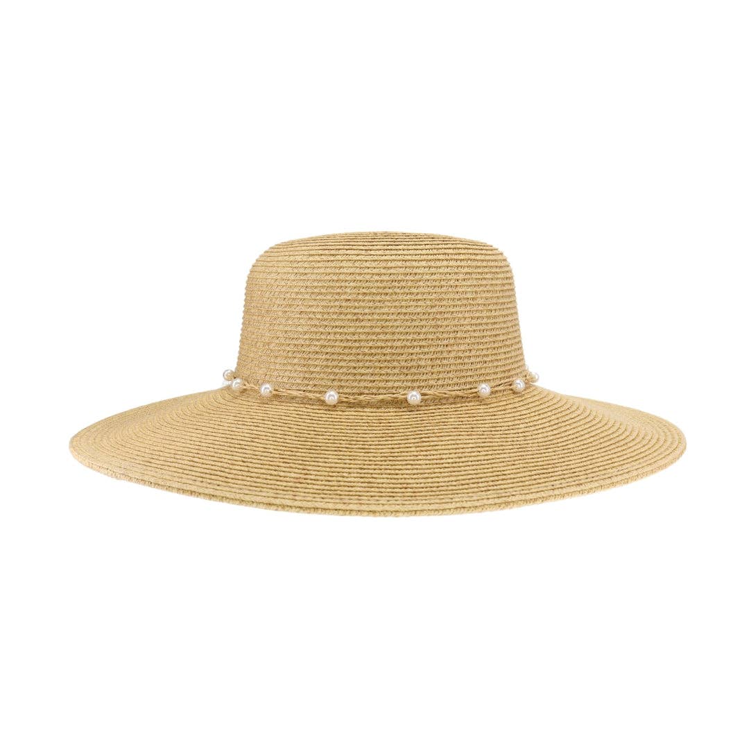 Pearl Banded Sunhat