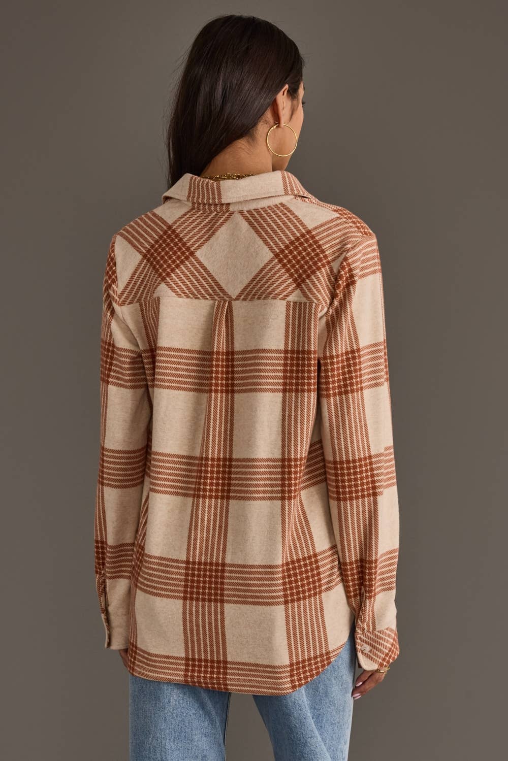 Rusty Pumpkin Flannel