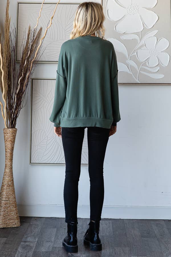 Colorblock Pullover