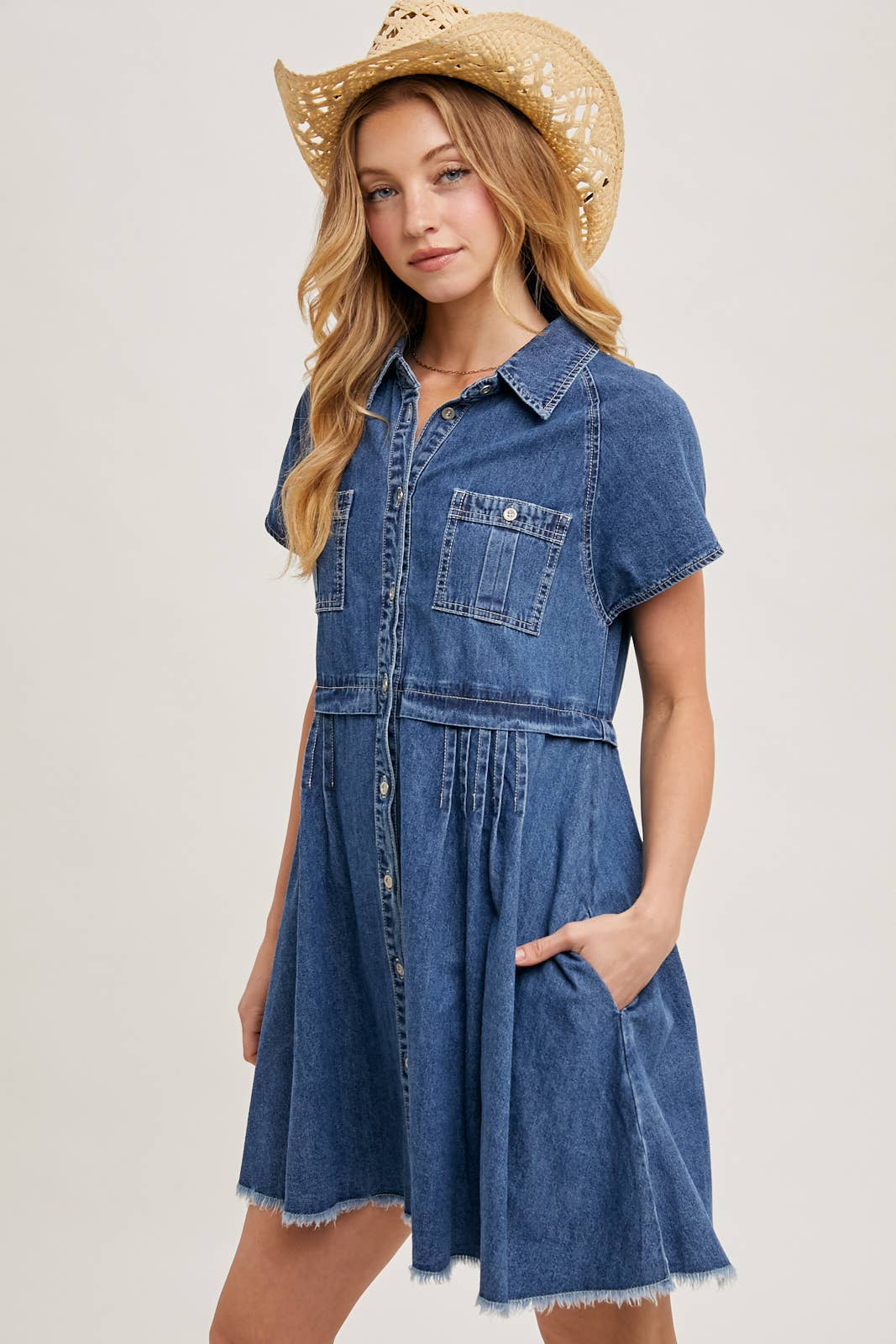 Rodeo Nights Tie Dress