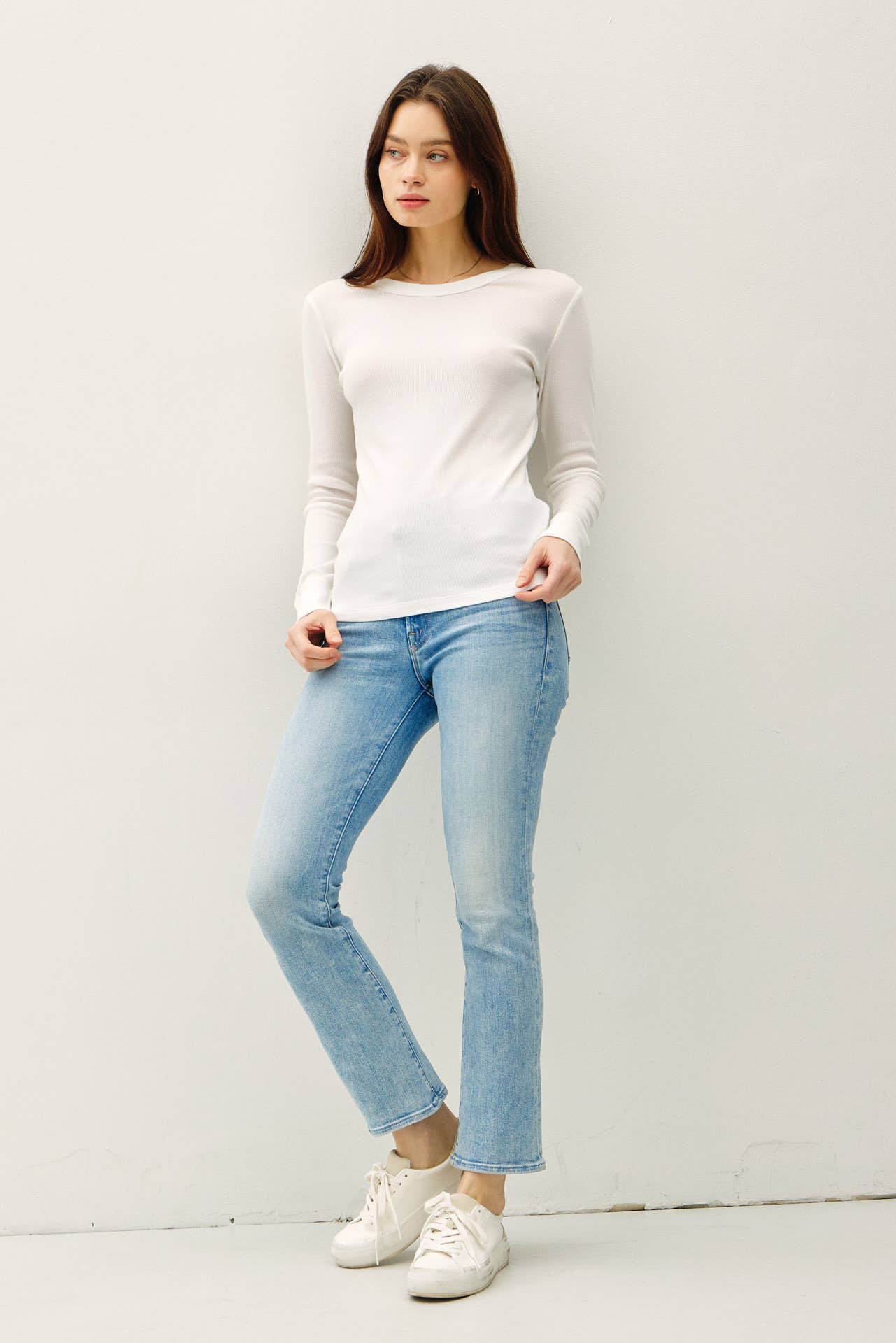 Basic Babe Ribbed Longsleeve