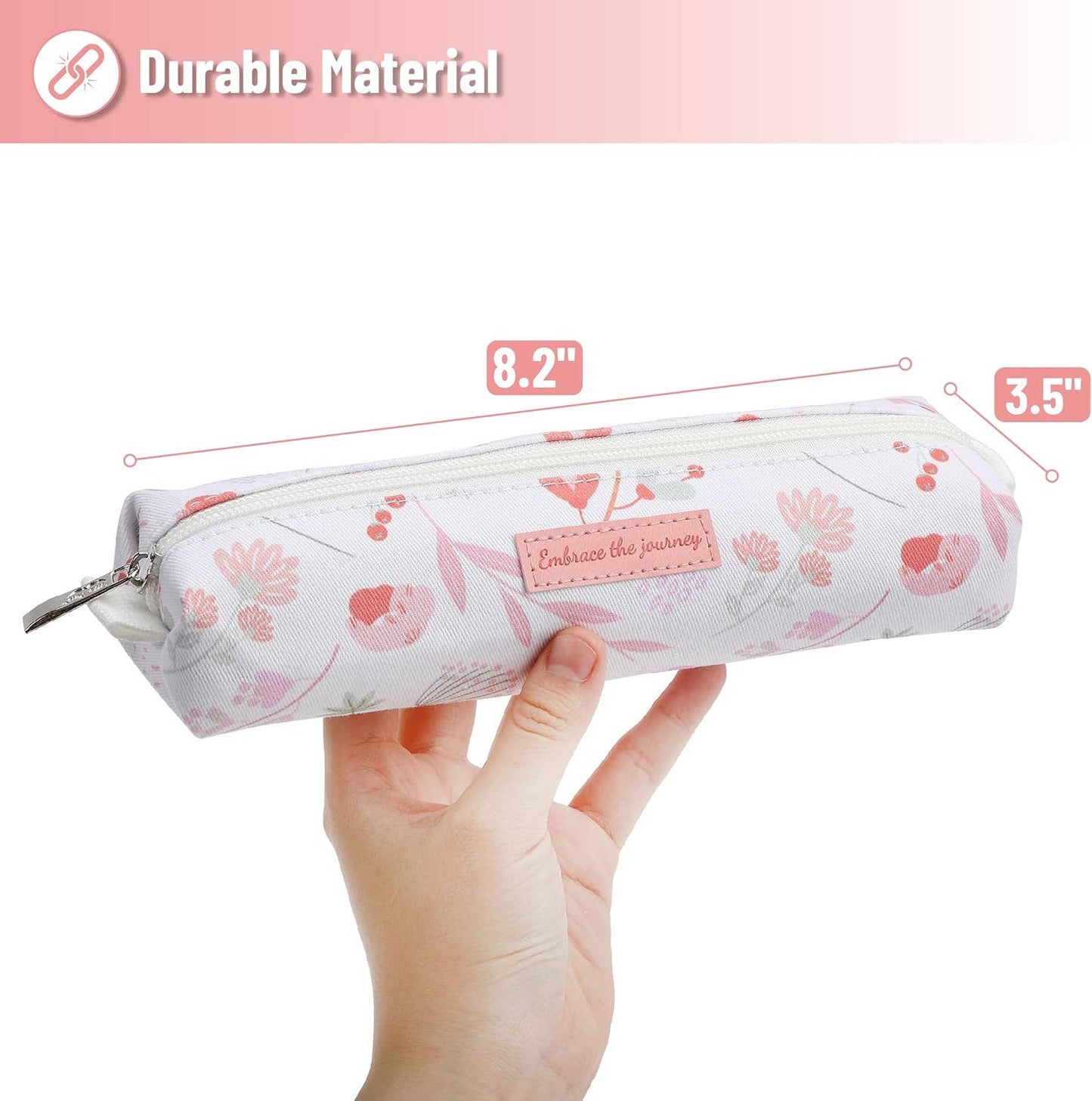 Pencil Case Pink Floral