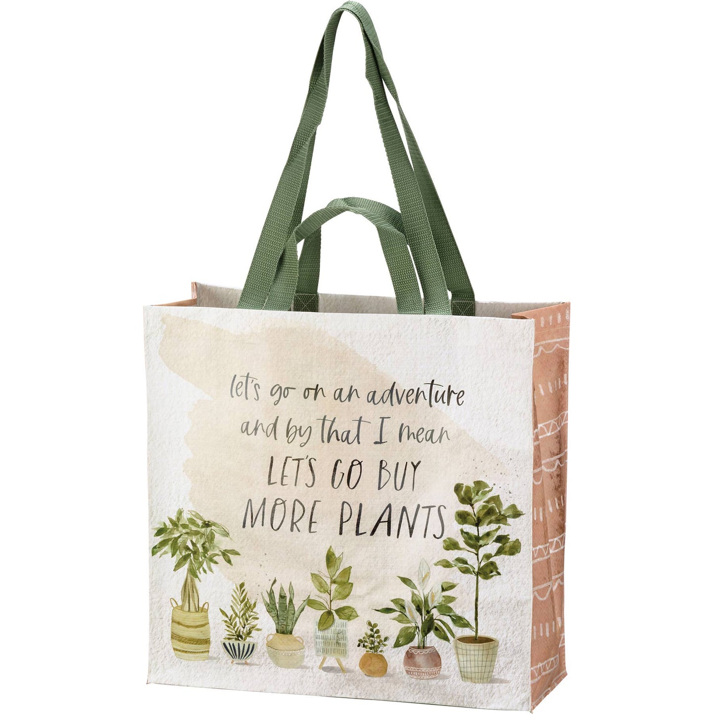 Let's Go Buy More Plants Market Tote