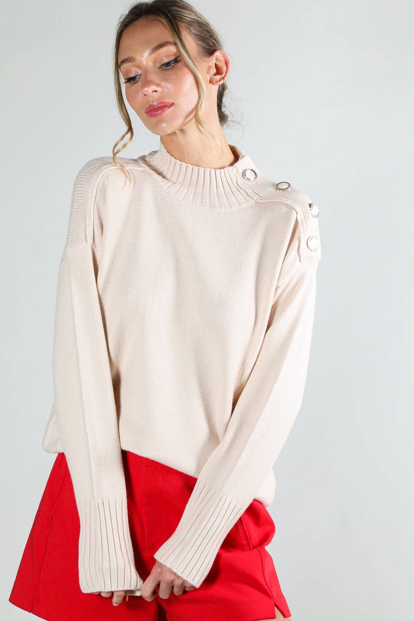 Button me Up Sweater