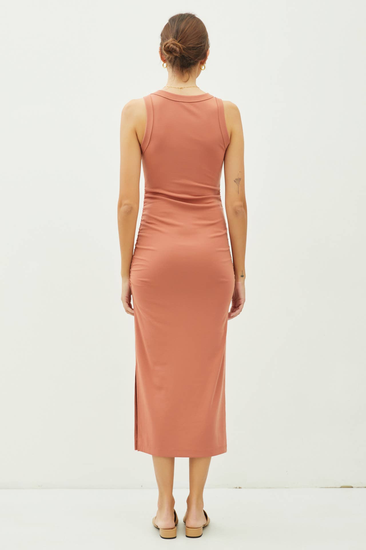 Ribbed Midi Dress