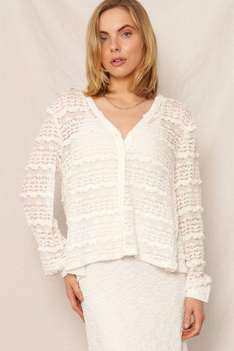 Layers of Love Crochet Top