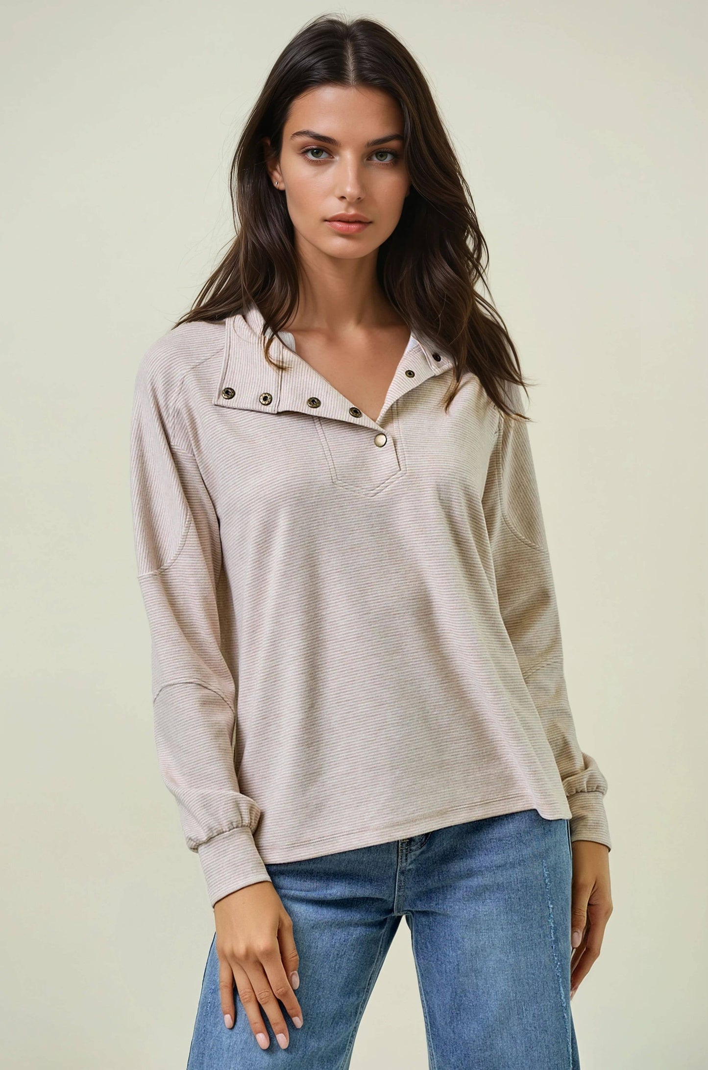Lost in You Snap Pullover