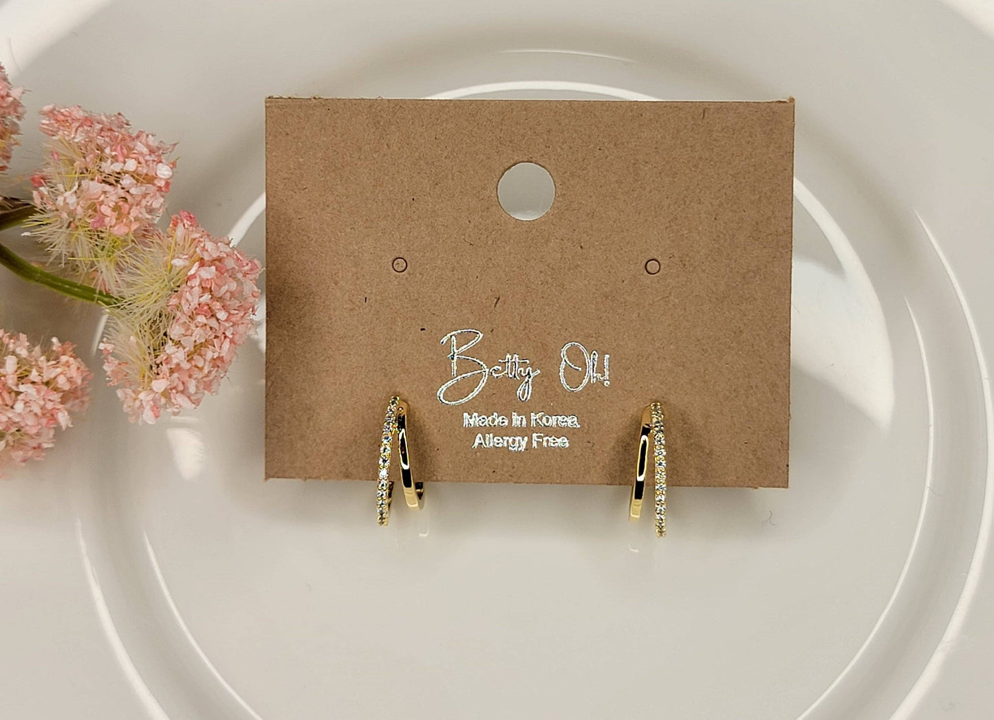 Small Double Layer Earring
