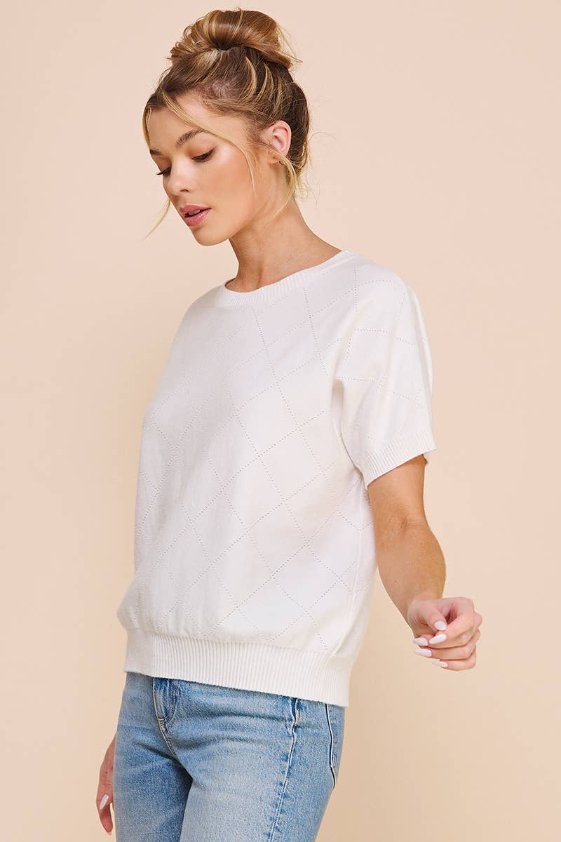 Diamond Diva Sweater Top