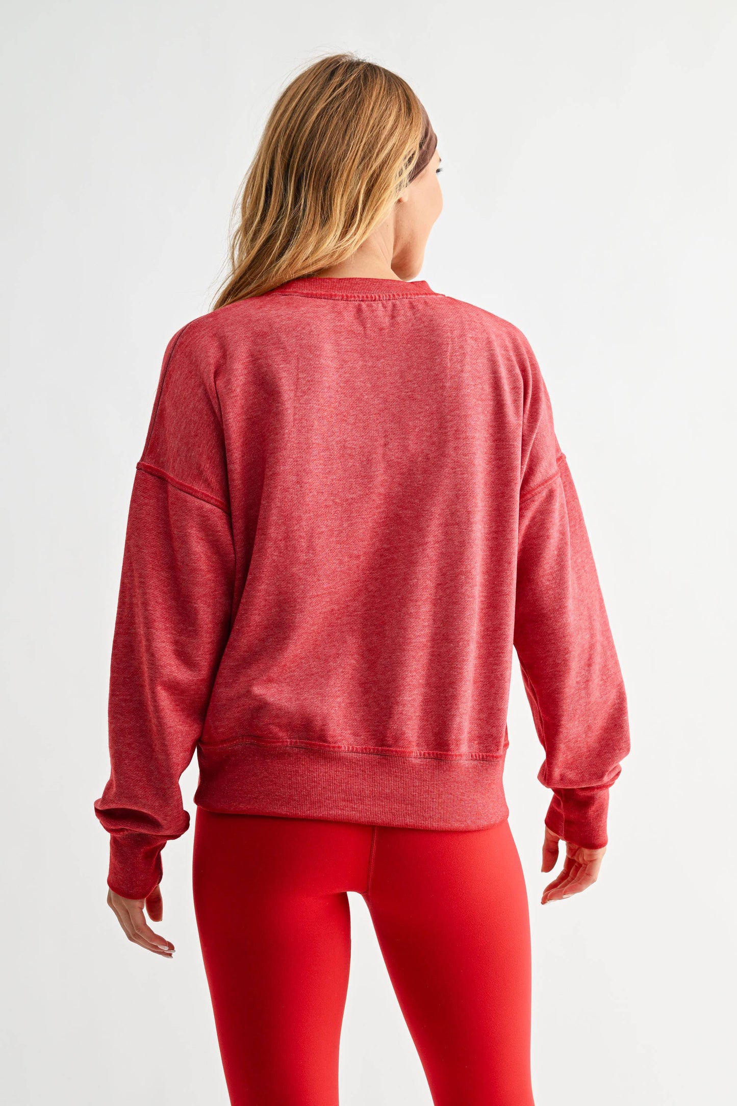 Burned Out Crewneck Sweater