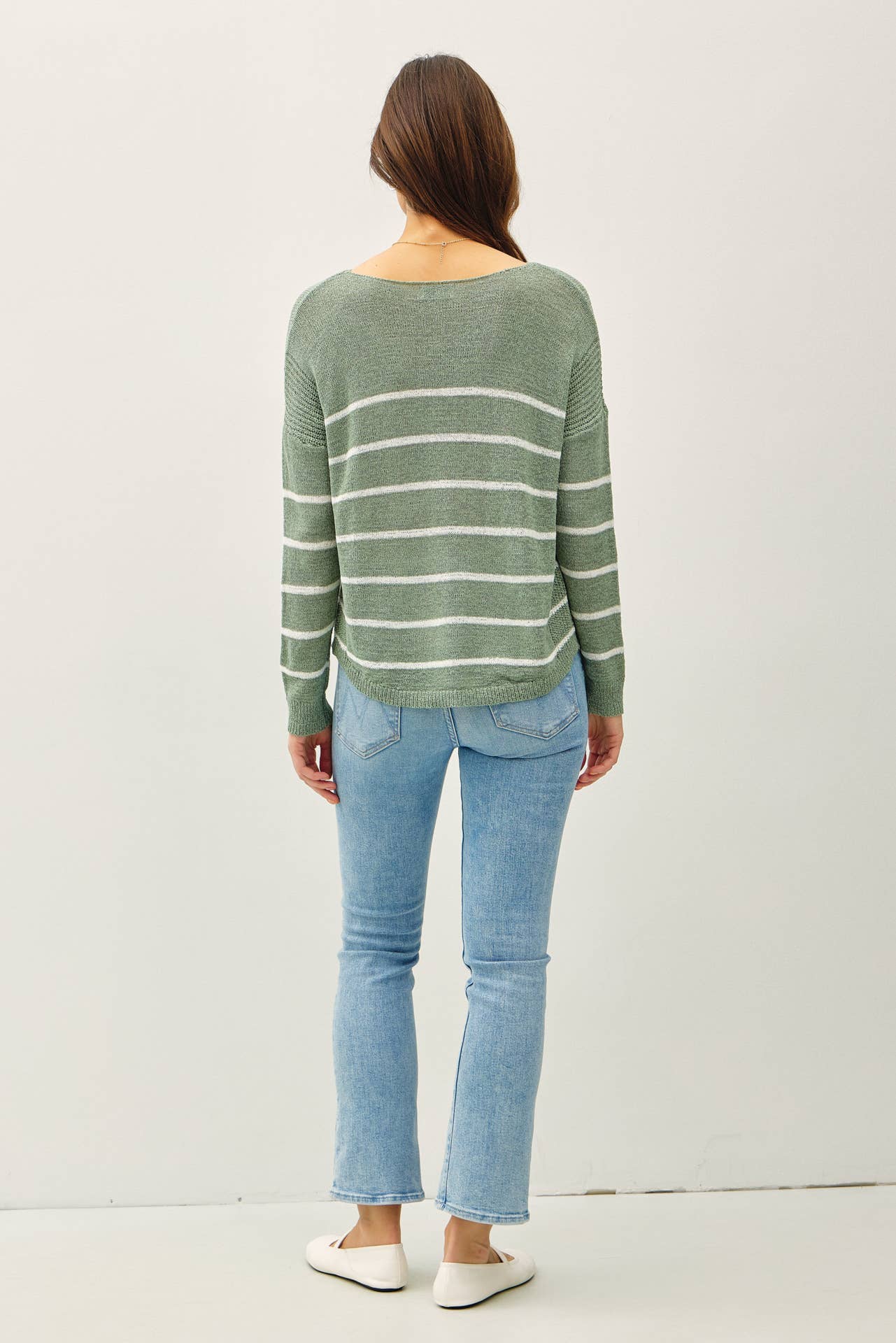 Spring Striped Pullover