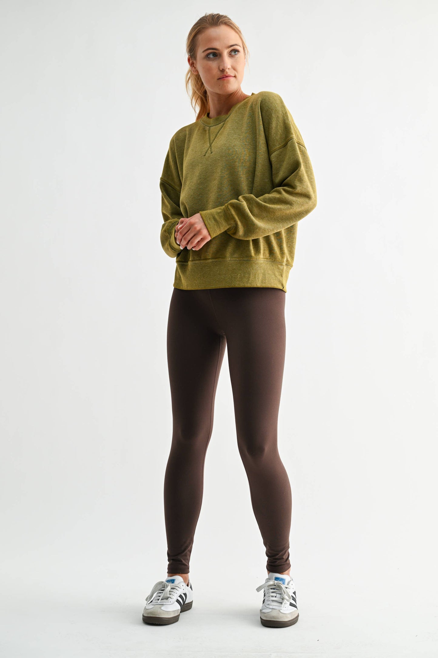 Burned Out Crewneck Sweater