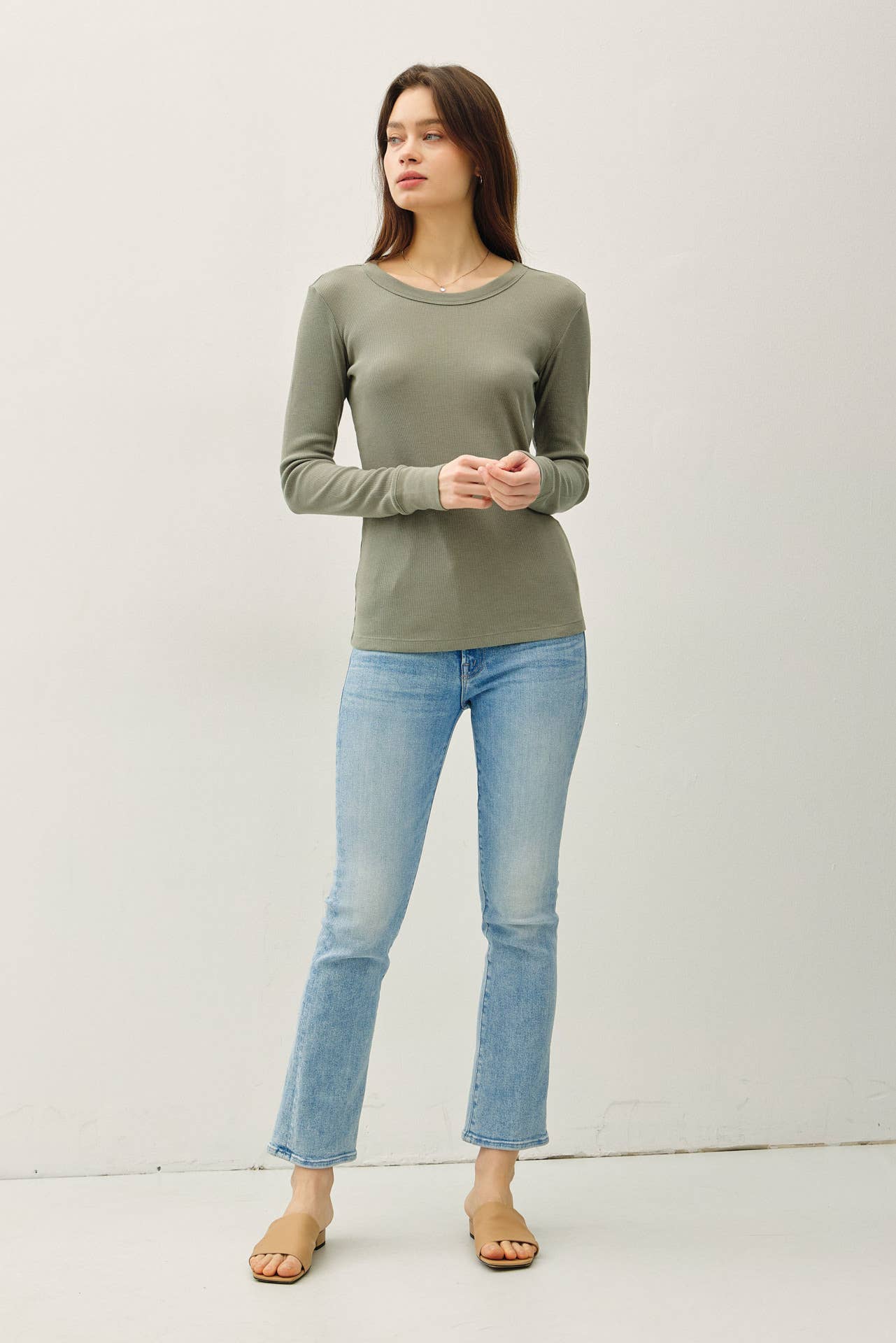 Basic Babe Ribbed Longsleeve
