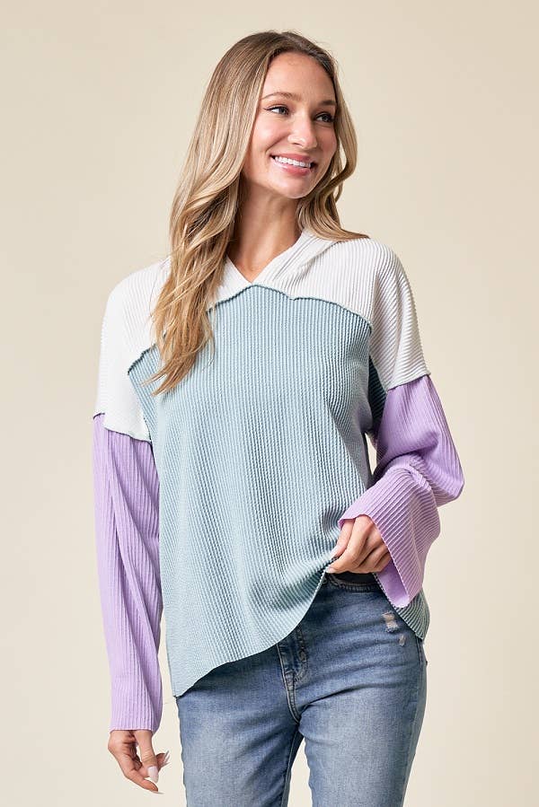 Toes in the Water Hooded Top