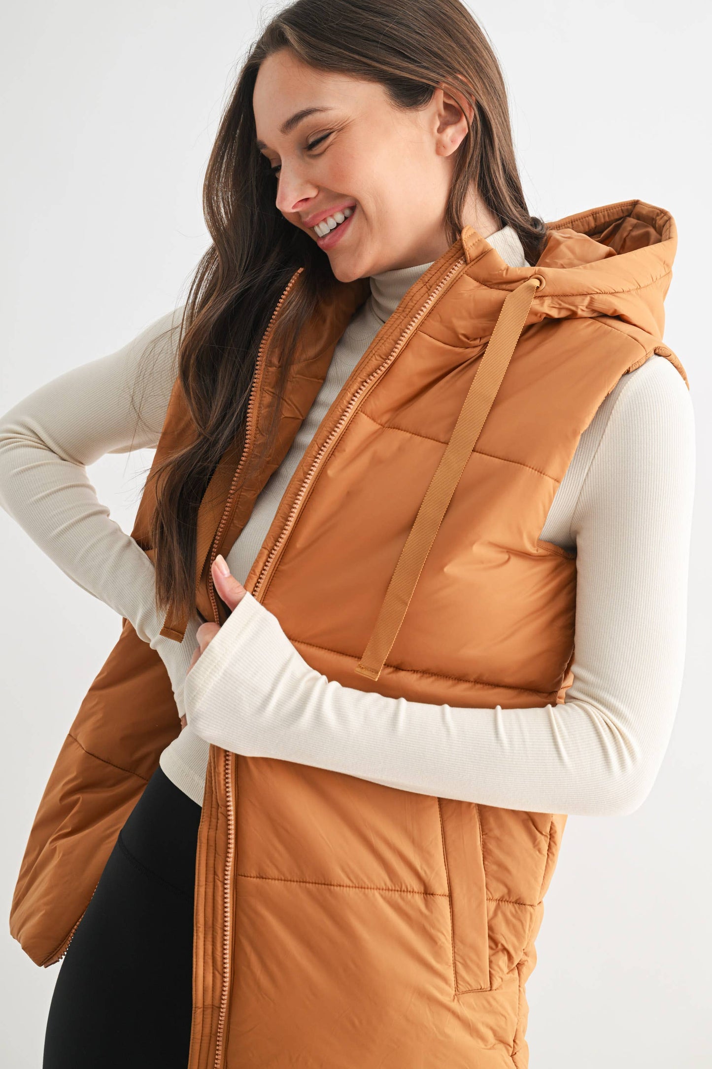 Falling into You Longline Vest