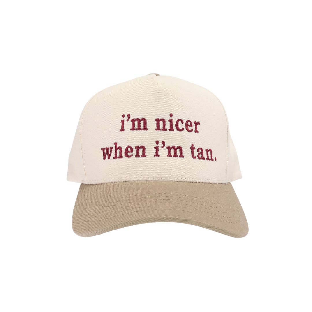 I'm Nicer When I'm Tan Trucker