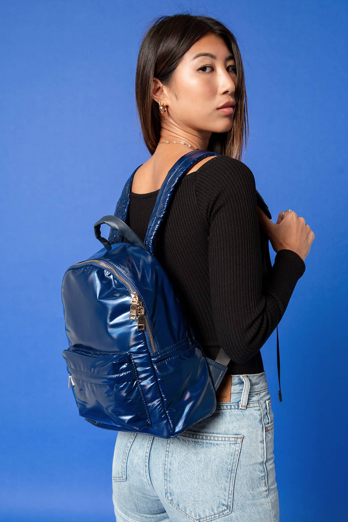 Phina Backpack w/ Front Zip Pocket