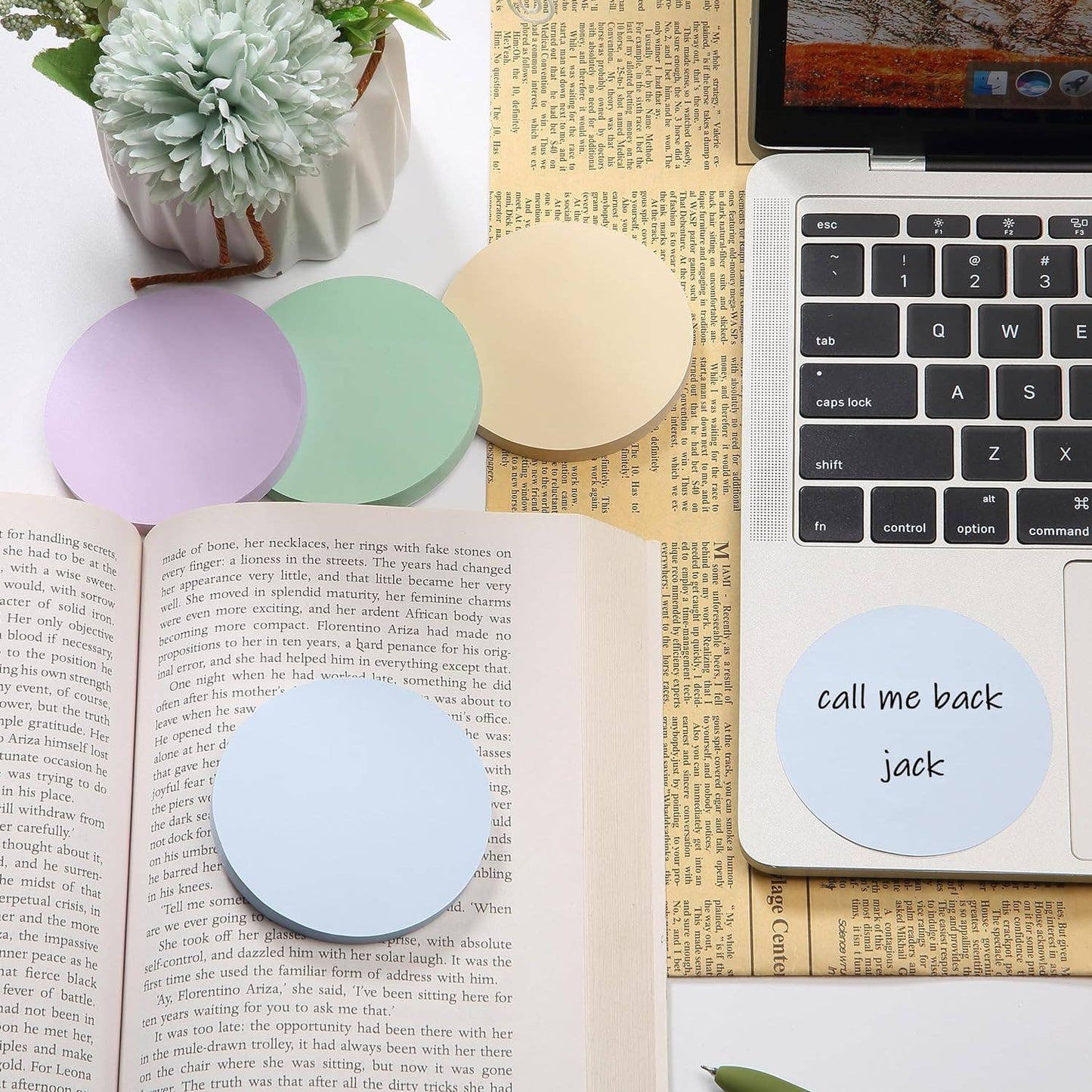 Round Sticky Notes - 12 Pack
