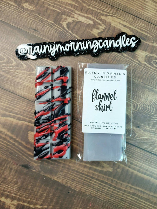 Flannel Shirt Snap Bar Wax Melts